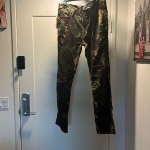 Polo camo corduroy pants (straight leg)